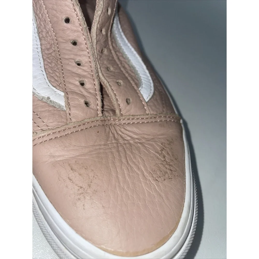 Vans‎ Off The Wall Women's Sneakers Size 9 Pink leather